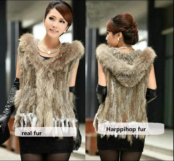 Новинка 2020 бесплатная доставка женский жилет с натуральным кроличьим мехом