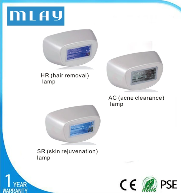 

Free Shipping!!500000 shots Lamps!!!The function of hair remover lamp,acen clearance and skin rejuvenation for sales
