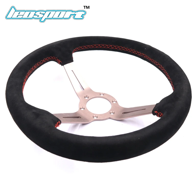 Фонарь на светильник ль 350 мм из замши и кожи|steering wheel suede|suede wheelwheel steering |