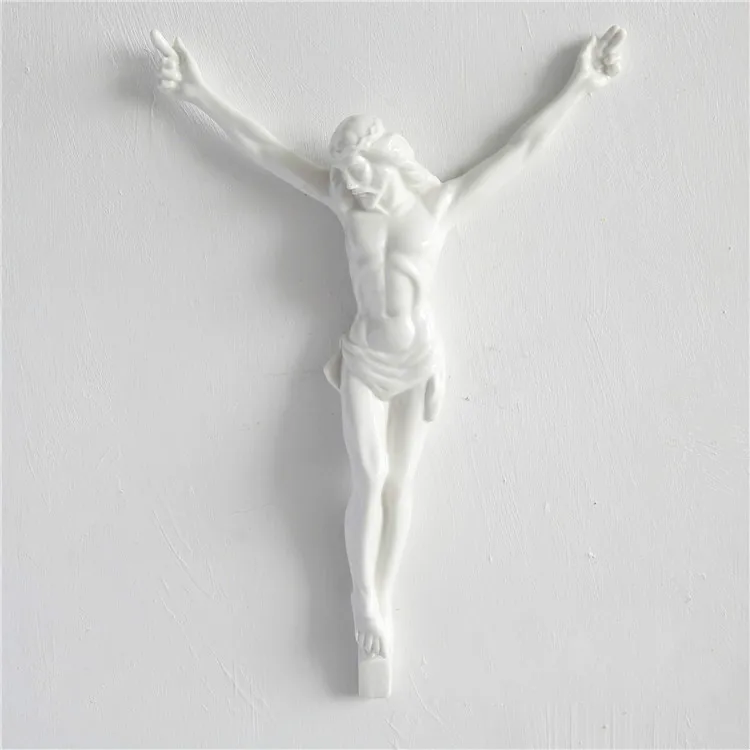 Керамика статуя Иисуса Христа католической церкви христианский крест рельеф