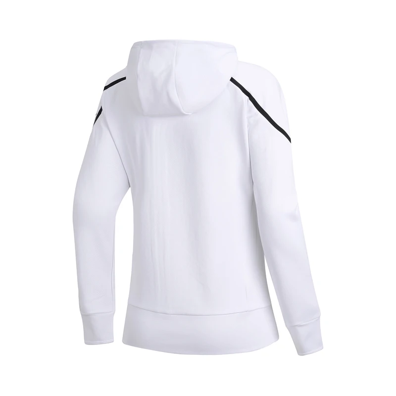 Li-Ning Женская тренировочная толстовка с капюшоном на молнии 100% полиэстер