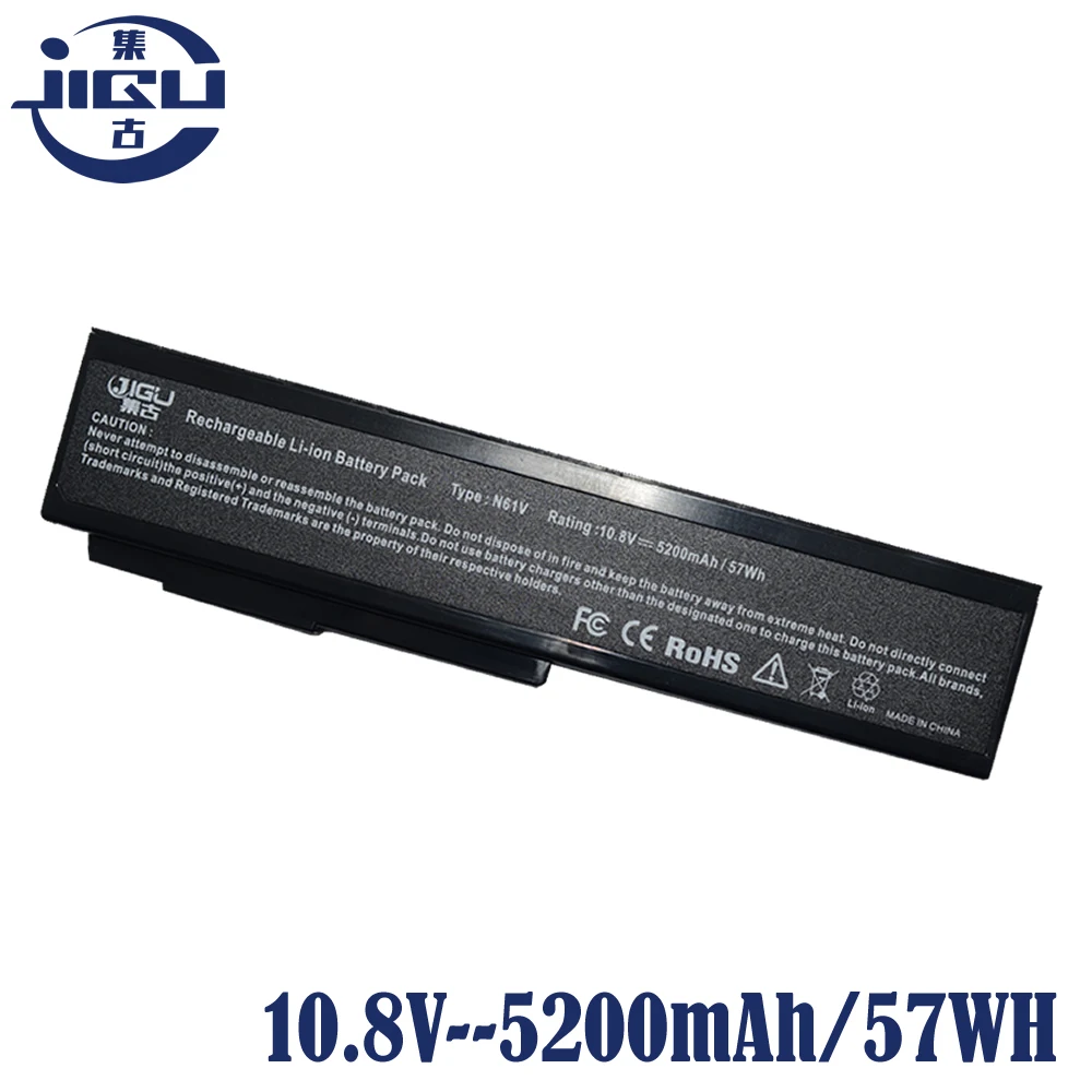 JIGU Аккумулятор для Asus M50 M50V A33-M50 M50S N61Vg N61Ja M50Sa N61V M50Sr N61JV M50Sv A32-M50 M70Sa N53 A32-N61 L50 L50Vn N61J |