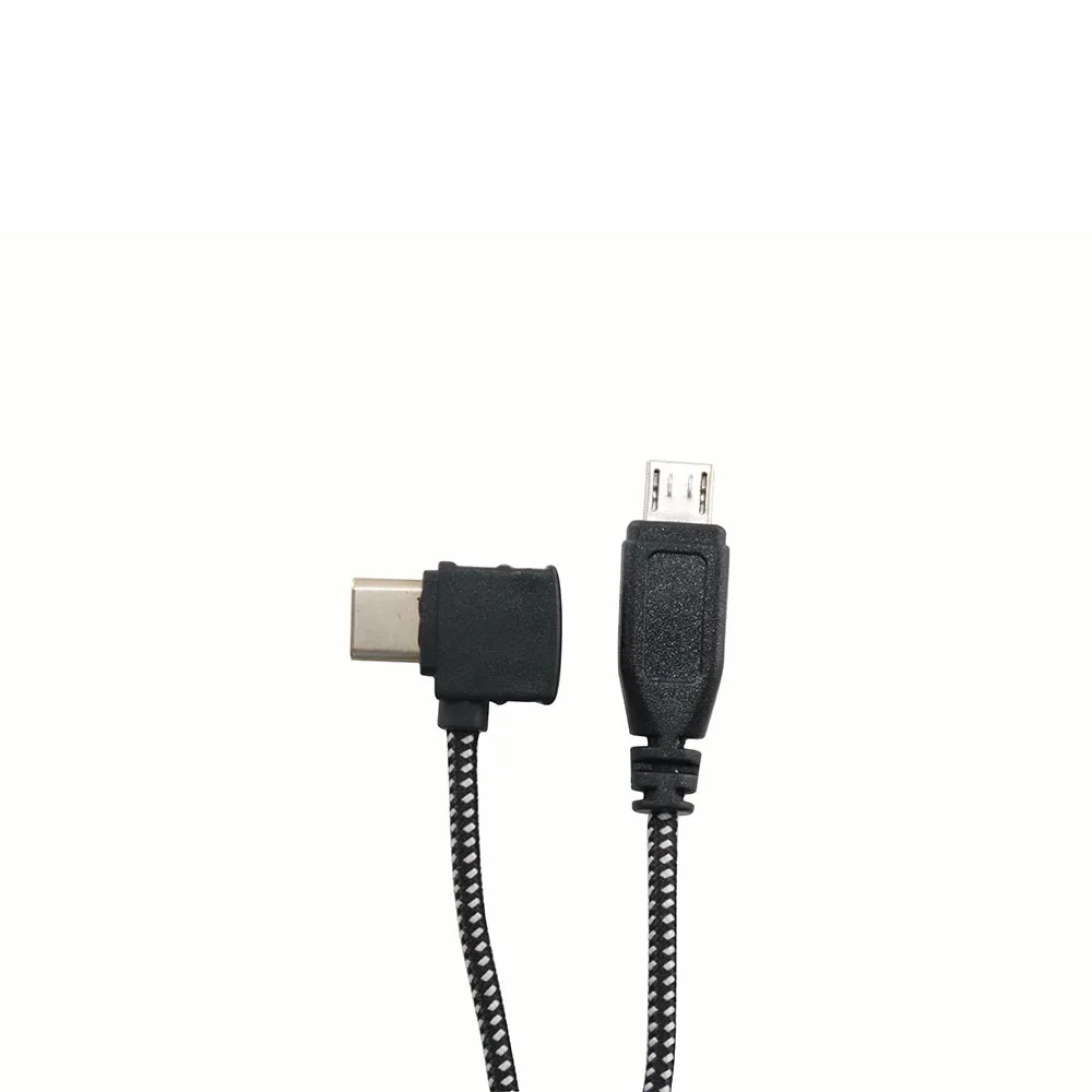 Нейлоновый Кабель Micro USB IOS Type C коннектор для обновления OTG провод передачи данных