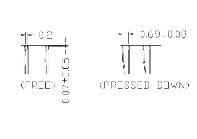 DDR4-0.8 78pin сжечь в гнездо мяч Pin шаг 0 8 мм DDR DIMM драм Для производитель тестирование