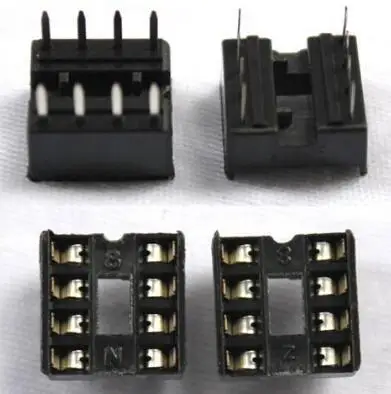 60 шт. 8pin DIP IC розетки адаптер припой Тип 8 pin | Электроника