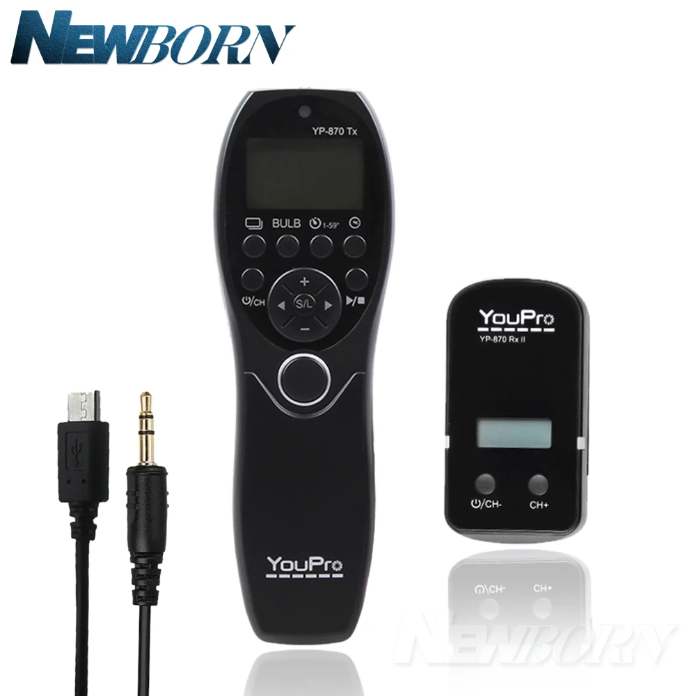 Беспроводной пульт дистанционного управления затвором YouPro с таймером затвора