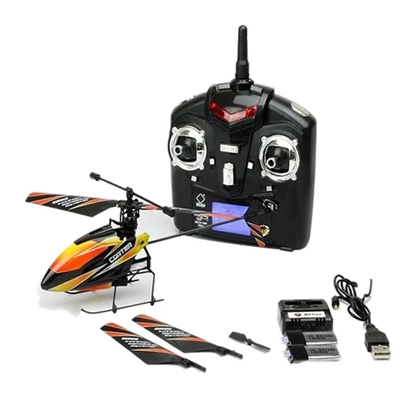 Лидер продаж обновленной версии WLtoys V911 2 4 ГГц 4CH одним лезвием Пропеллер вертолет