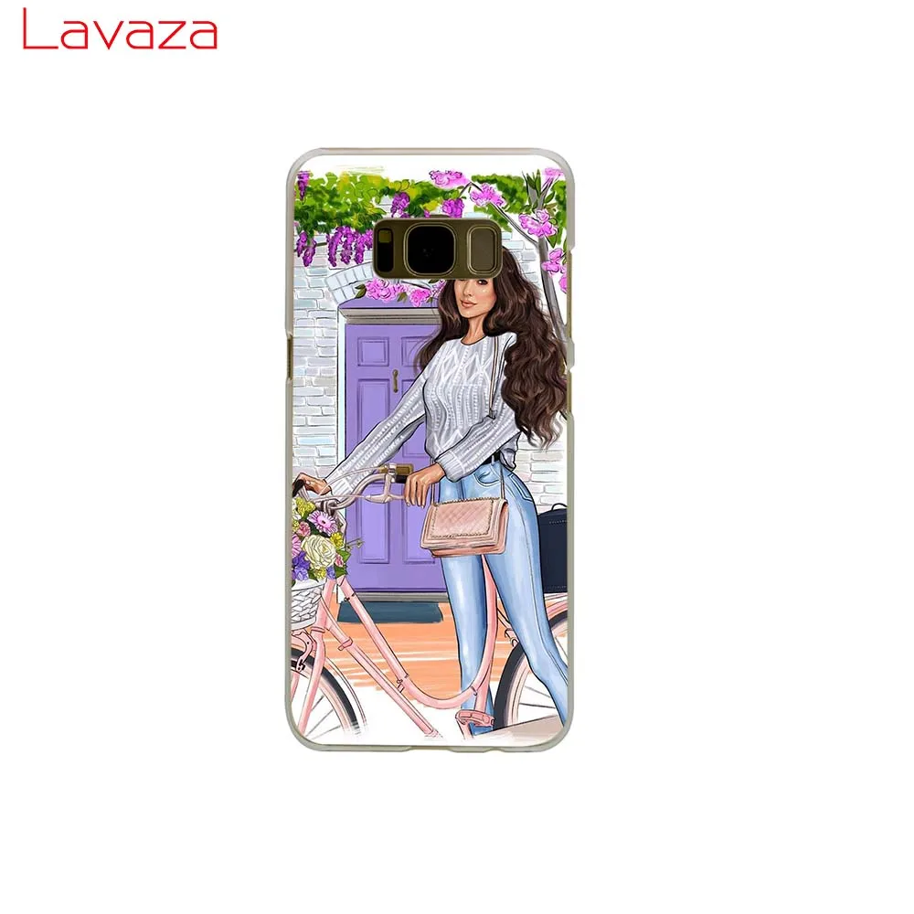 Твердый чехол для телефона Lavaza с черными и коричневыми волосами Samsung Galaxy A10 A30 A40 A50
