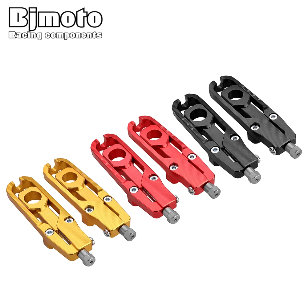 

BJMOTO For HONDA X-ADV 750 2017-2018 CNC Billet Chain Adjusters Tensioners Catena Rear Axle Spindle
