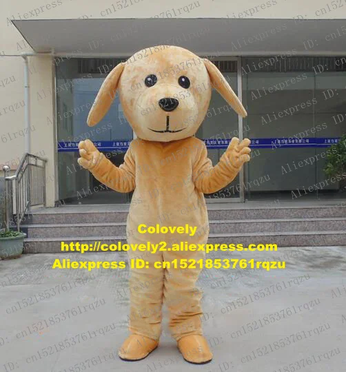 GOLDEN RETRIEVER Labrador Poodle Teddy Dog Mascot Costume Adult Character Fashion Promotion Props For Performance zz5605 | Тематическая