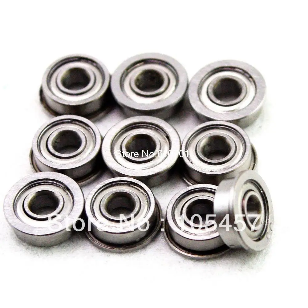 

10pcs Shielded Model Flange Bearing 8 x 22 x 7mm F608zz