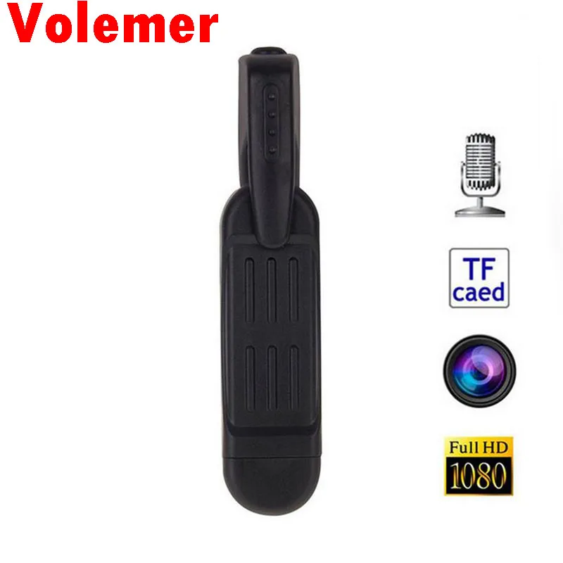 Новая мини камера T189 DV HD 1080 P 720 Мини видео Диктофон видеокамера camara микро тело DVR