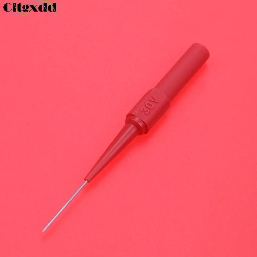 Cltgxdd 1PCS 4mm Jack Copper Test Lead Probe Stainless Steel Needle Multimeter Probes For Banana Plug | Обустройство дома