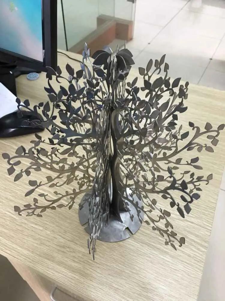 

Tree DXF CAD drawing file for cnc laser cutting engraving T2