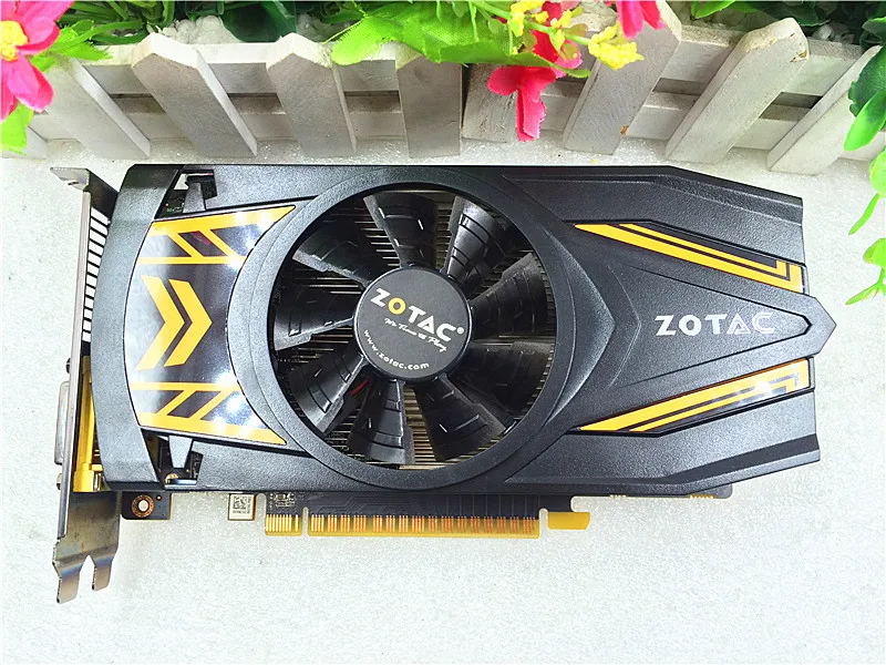 Оригинальная видеокарта ZOTAC GeForce GTX 650 Ti 1GD5 128 бит видеокарты GDDR5 для nVIDIA GTX650 Thunder