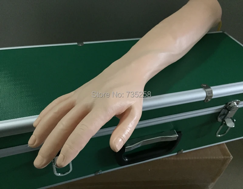 Рука взрослого человека рука прокол тренировка модель интравенная рука|arm modeling|arm