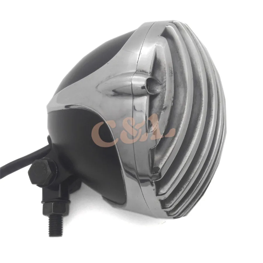 Новая мотоциклетная алюминиевая клетка в стиле ретро с зубчатым фотогрилем для