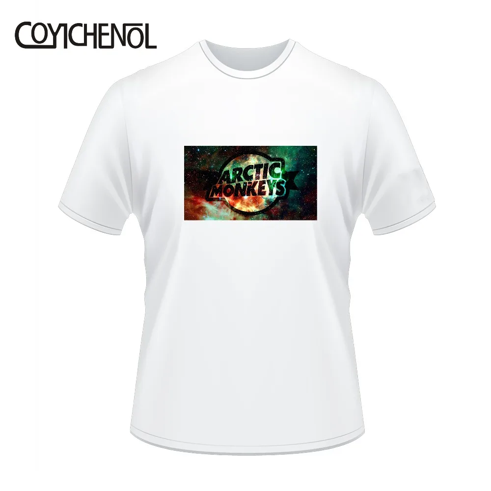 Arctic Monkeys oversized customize tshirt woman plus size solid color o-neck tee cute 6xl ladies kawaii short sleeves top | Женская