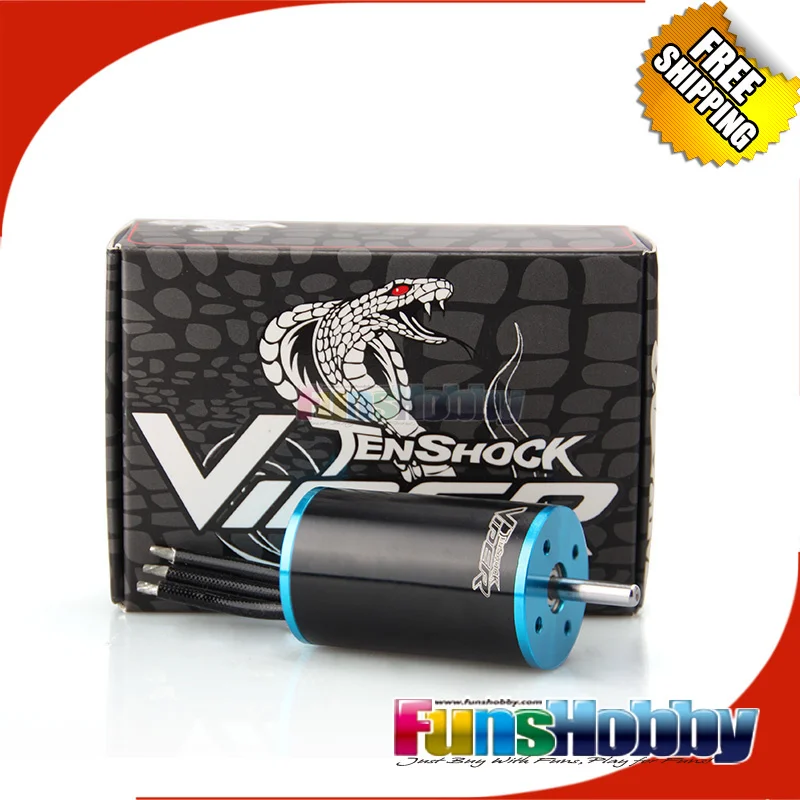 Tenshock бесщеточный четырехполюсный двигатель Випер 1530 Cod.TS VZ1530|brushless motor|motor