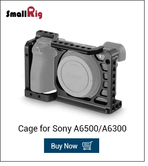 SmallRig крепление для холодного башмака для sony A6100/A6300/A6400/A6500 w/2 крепление для холодного башмака для микрофона DIY варианты 2334
