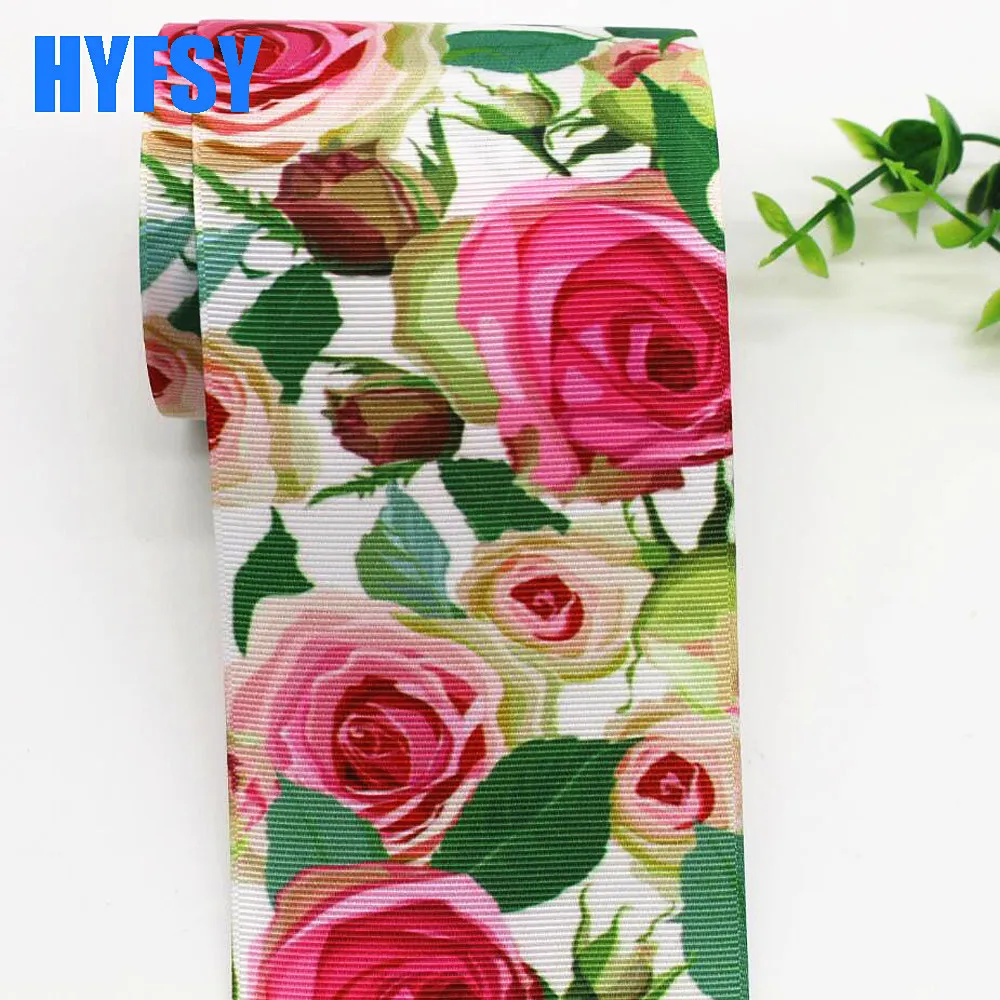 Новинка 3 ྇ мм Цветочная лента 10 ярдов градиент DIY материал ручной работы для