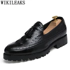 Мужские туфли-оксфорды из крокодиловой кожи; брендовая мужская обувь в деловом стиле; Кожаные классические туфли в итальянском стиле; Мужские Элегантные оксфорды; sapato; masculino