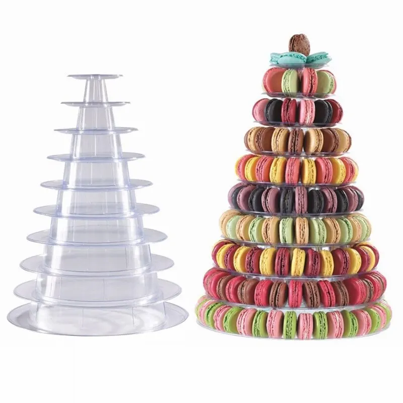 Multilayer Cake Stand Set For Wedding Cake Display Stand Round Holder Birthday Party Decorations Sugarcrafts Display Stands 7