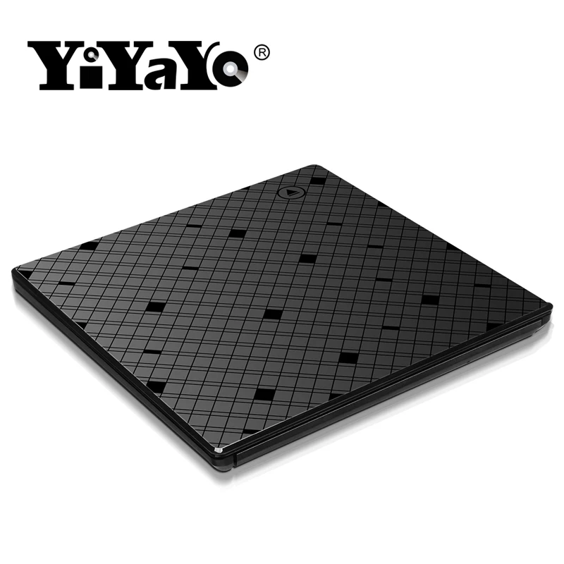YiYaYo USB 3 0 Ультра тонкий внешний CD/DVD проигрыватель горелка Портативный сенсорный