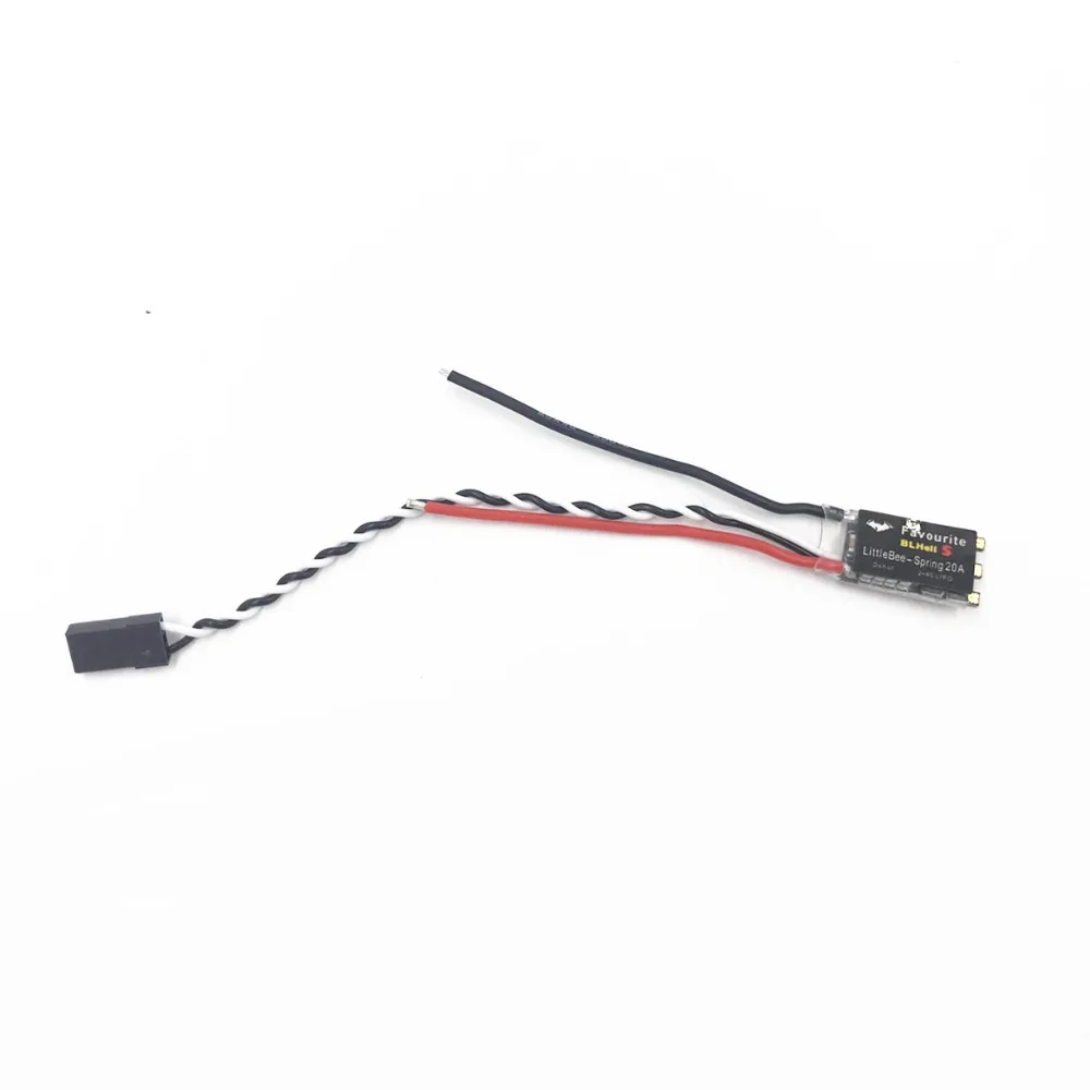 FVT LittleBee Little Bee BLHeli _ S Spring 20A ESC контроллер скорости 2 4S поддержка Dshot для FPV Raing Drone