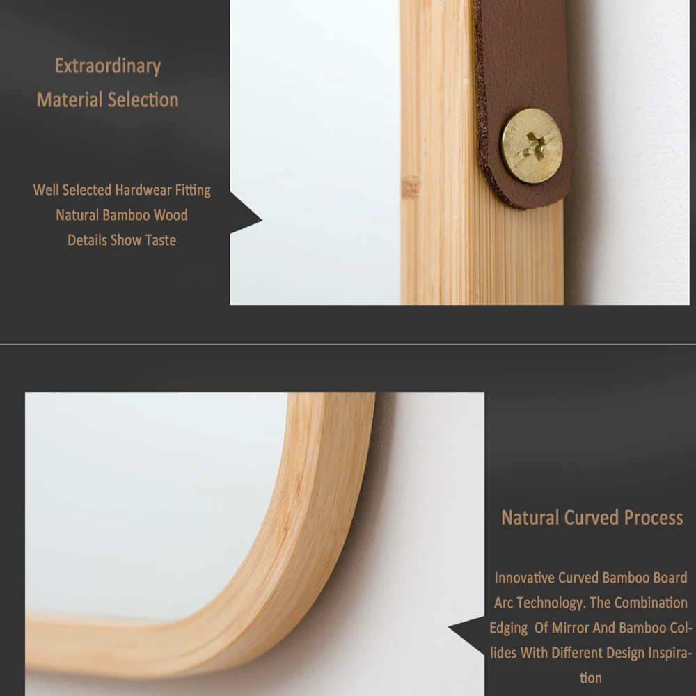 Скандинавские модные стильные зеркало для ванной гостиной спальни в прихожую