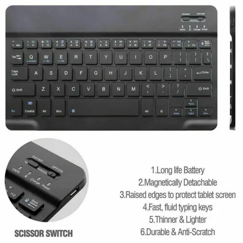 Кожаный чехол-книжка для планшета Samsung Galaxy Tab S4 T830 10 5 2018 | Компьютеры и офис
