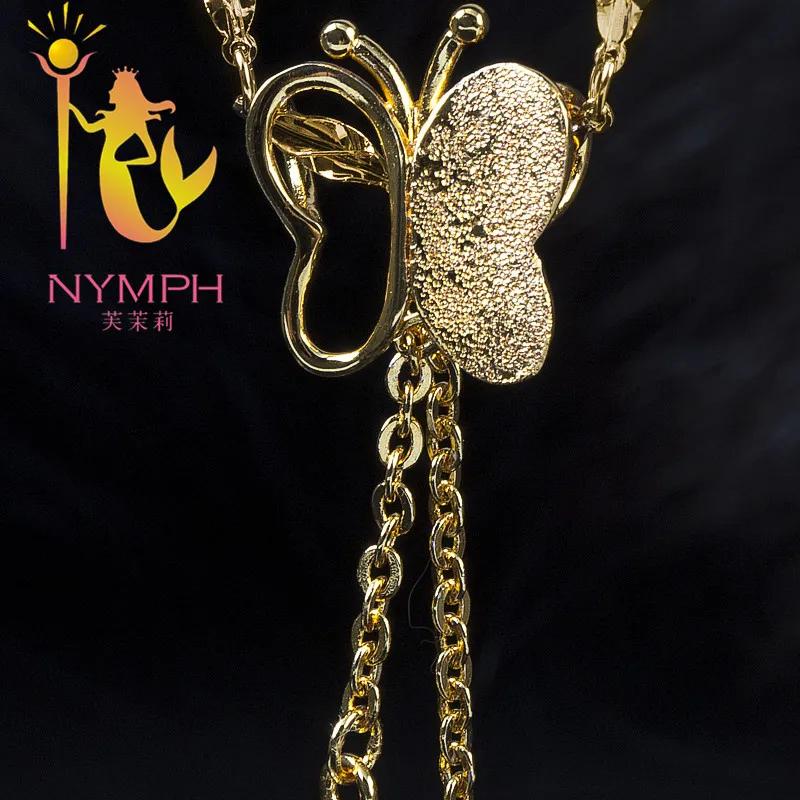 [NYMPH] ювелирные изделия из жемчуга ожерелье натурального Подвеска настоящего