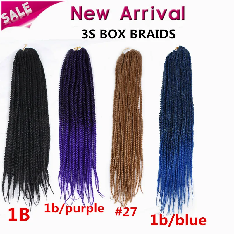 Eunice Hair 1" 24" дюйма 100 г/шт. синтетический Омбре плетение волос Плетение Парик Косы наращивание волос черный фиолетовый ошибка