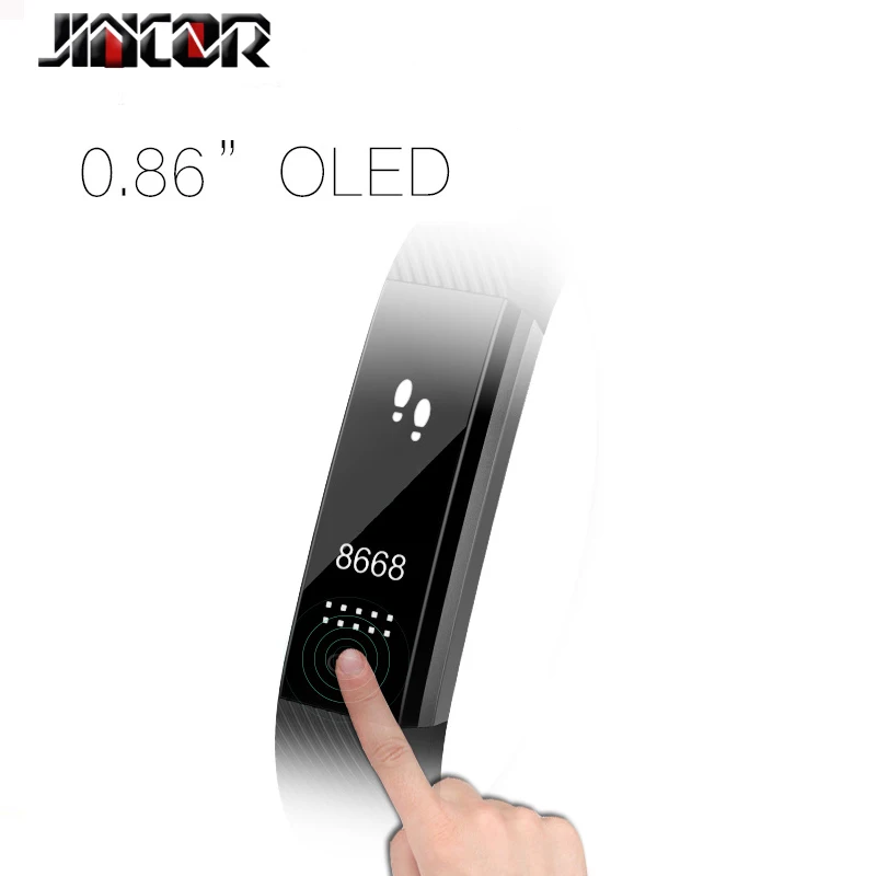 Новый id115 HR умный Браслет Heart Rate Мониторы Фитнес трекер SmartBand для iOS телефона Android |