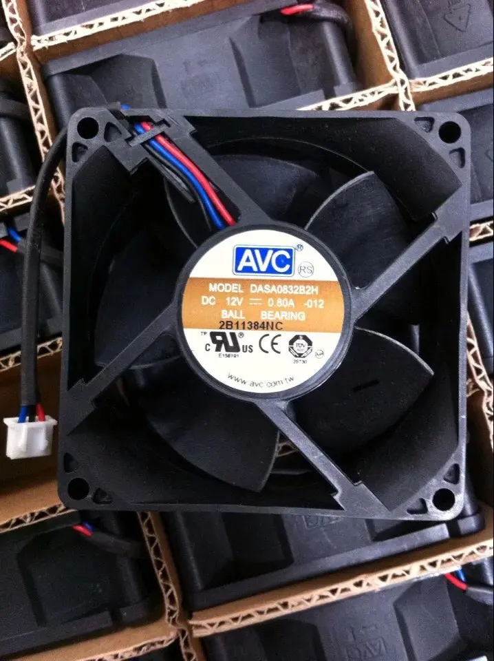 AVC 8 см DASA0832B2H 8032 12В 0.8A Вентилятор охлаждения | Компьютеры и офис