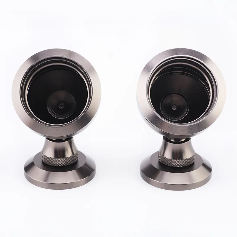 Автомобильный динамик с алюминиевым основанием установите одну пару титановых