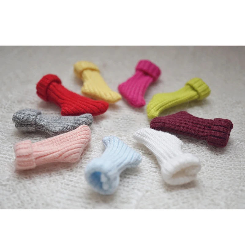 6 пар разных ярких цветов Blyth кукольные носки для Azone, Licca 1/6 аксессуары для кукольной одежды