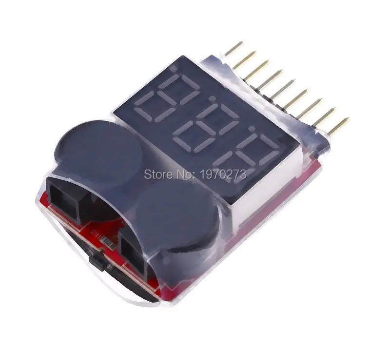 Новинка тестер напряжения 1-8S Lipo/li-ion/Fe 2в1 низкого звуковая сигнализация Лидер