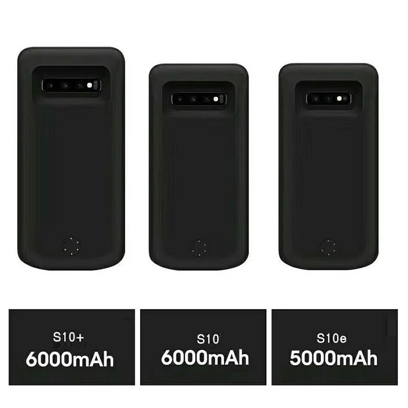 Быстрое зарядное устройство чехол для Samsung Galaxy S10 /S10 Plus/S10e внешний аккумулятор 5000