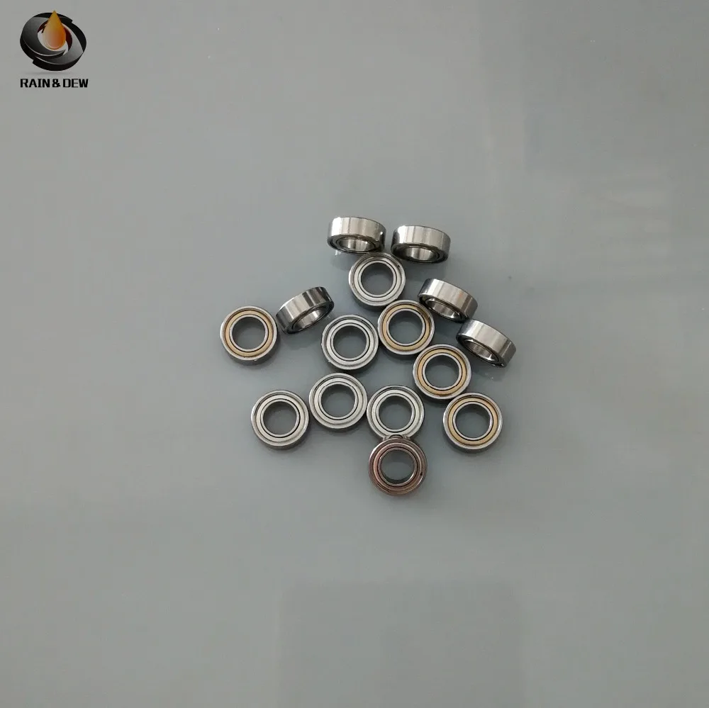 SMR95 2RS нержавеющий подшипник 5*9*3 мм (10 шт) ABEC 7 Высокоточный для рыбалки|Валы| |