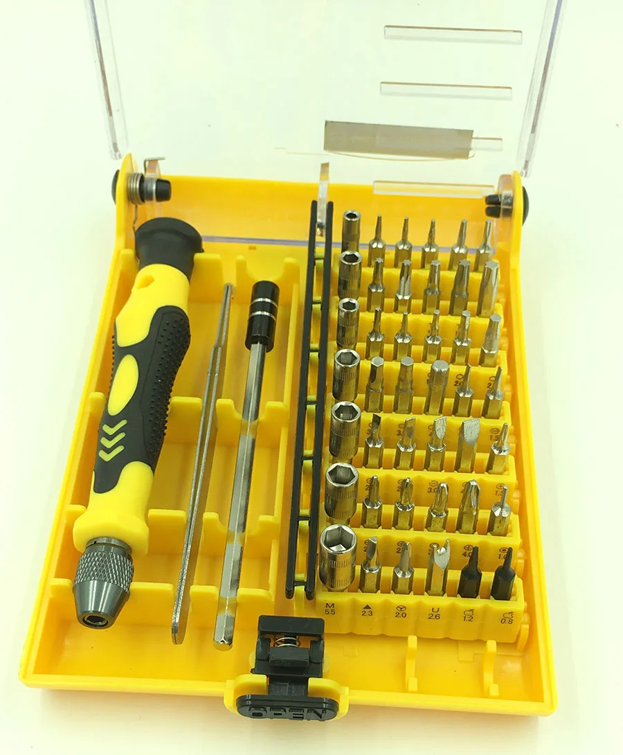 Набор отверток 45 в 1 набор ручных инструментов часы и мобильный телефон