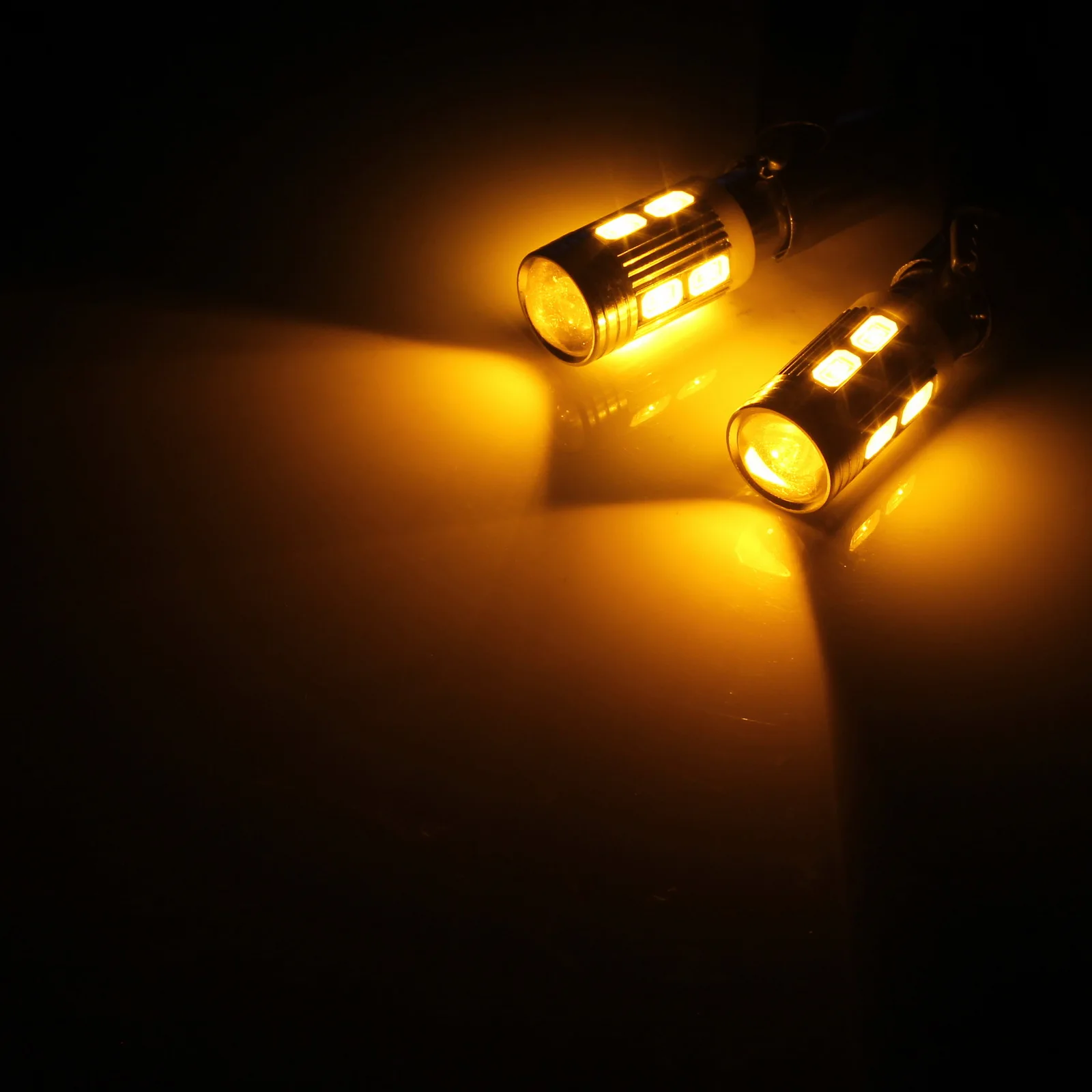 Светодиодный фонарь ANGRONG 2x BAW9s HY21W 10 SMD передний индикатор задний дневного света