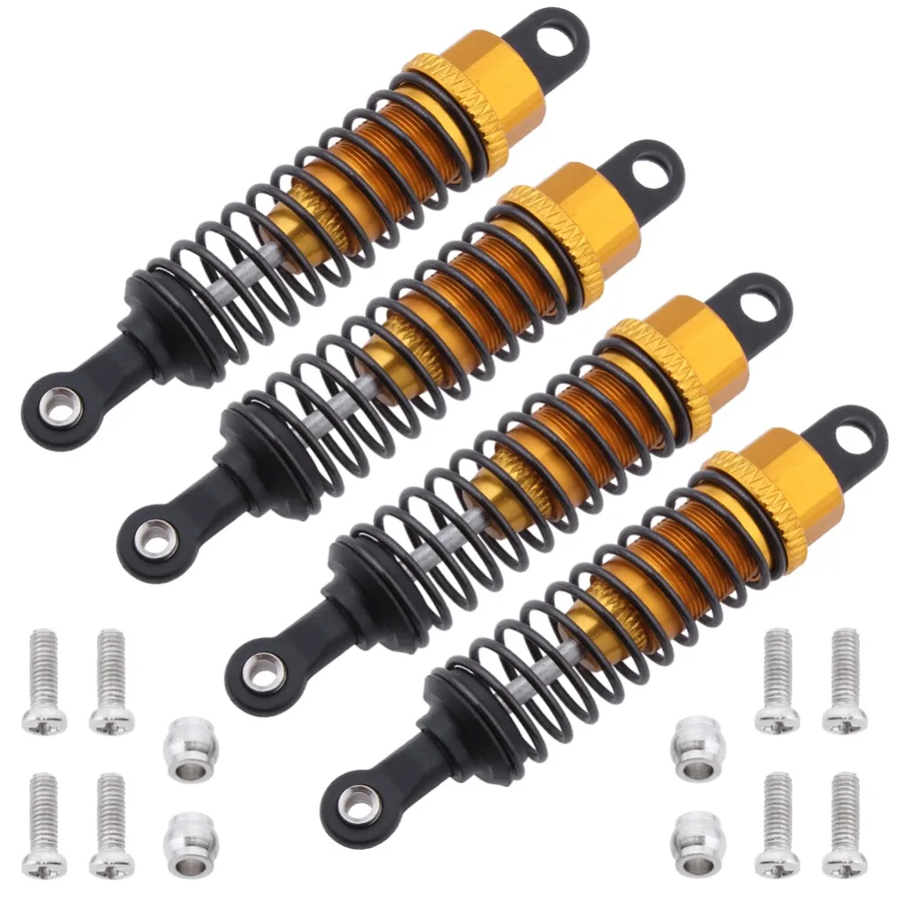 

4pcs M602 Aluminum Shock Absorber For RC Himoto 1:18 Upgrade Parts Electric Mastadon E18MT Spino E18XB 23602