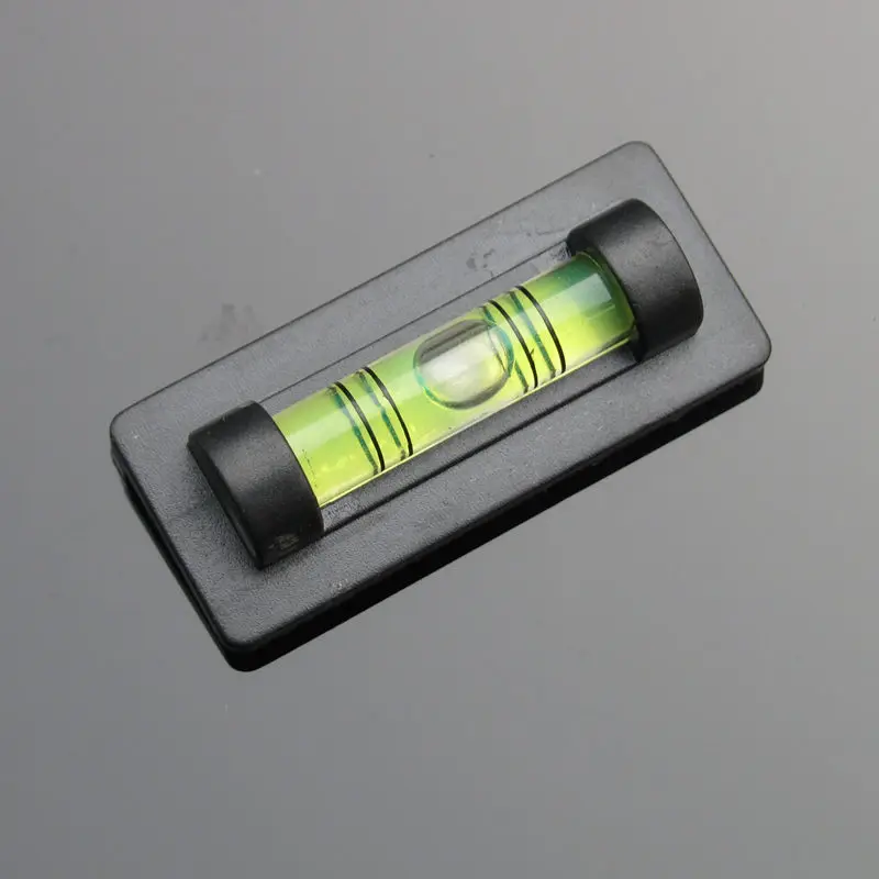 (100 шт./лот) Мини транспортир Пузырькового Уровня маленький дух с магнитом для ТВ