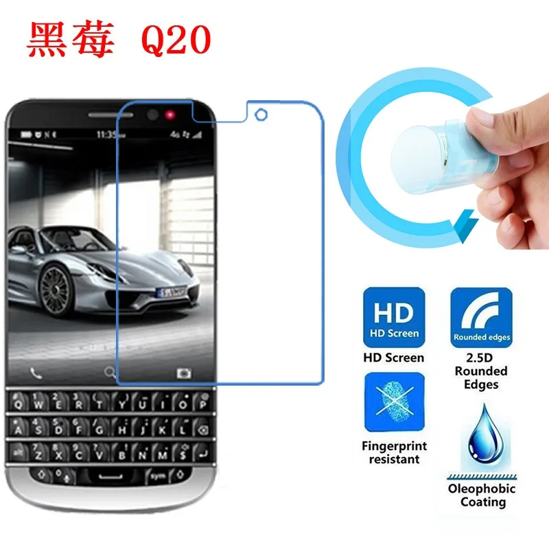 BlackBerry Q20 Q30 Z3 Экран защитная пленка ультра-тонкий HD Ясно Pet Мягкая протектор фильм