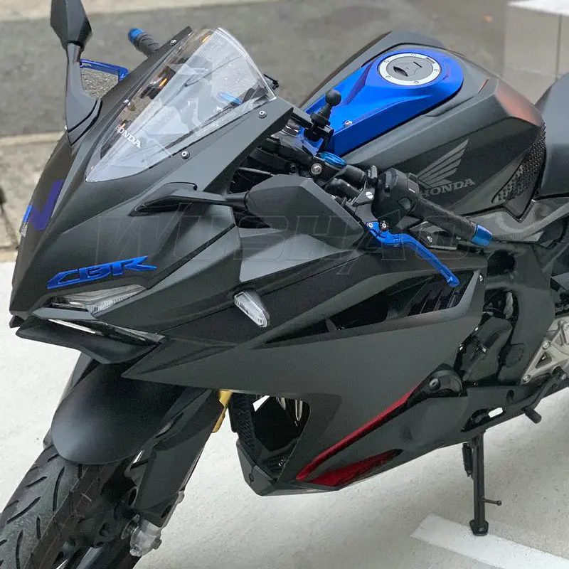 Clear Мотоцикл двойной пузырь лобовое стекло ветер экран для Honda CBR250RR CBR 250 RR R черный дым иридий - Цвет: Clear