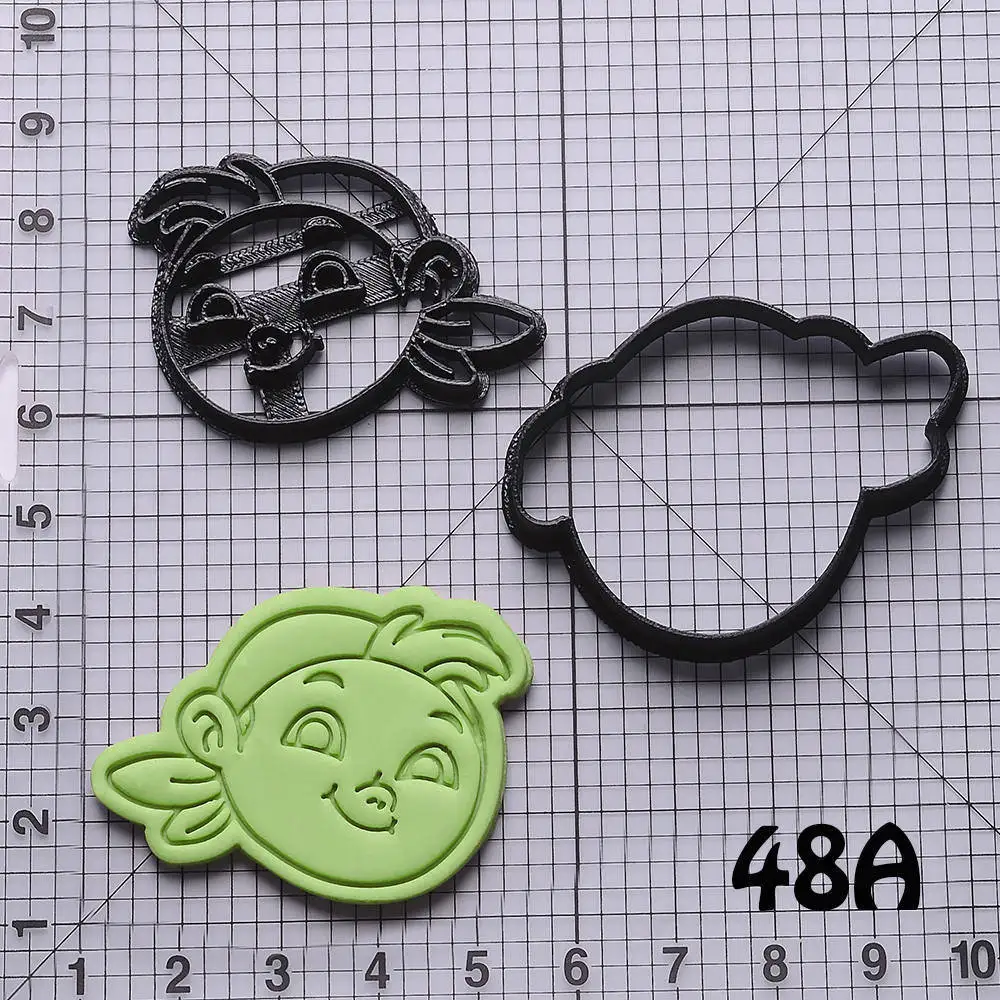 Мультфильм ТВ Джейк и пираты нетландии резак печенья набор на заказ 3D печатные