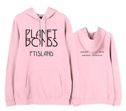 Kpop ftisland planet bonds альбом с надписью все члены пуловер принтом толстовки для