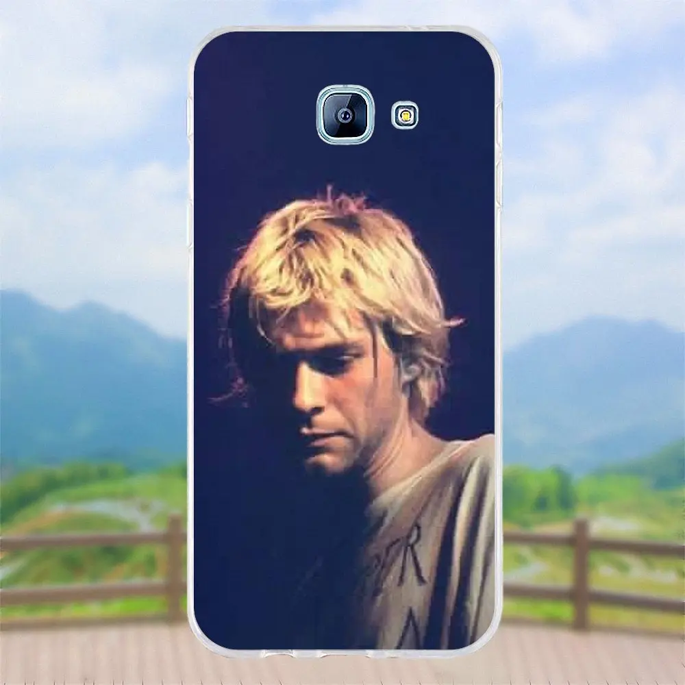 Vvcqod для samsung Galaxy A3 A5 A7 J1 J2 J3 J5 J7 2015 2016 2017 ТПУ чехлы накладки Nirvana Kurt Cobain фотосъемки в