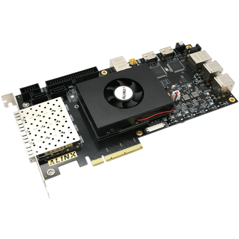 Для ALINX XILINX FPGA черная Золотая макетная плата core board ZYNQ ARM 7035 7100|Платы расширения| |